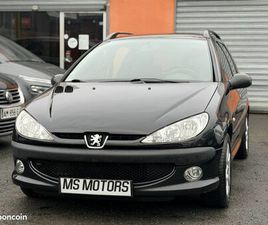 PEUGEOT 206 SW 1.6 HDI 110 CV - GARANTIE 12 MOIS - SPORT
