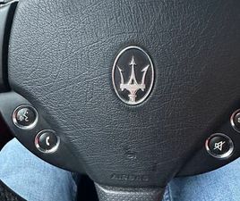 MASERATI GRANCABRIO V8 – 44 400 KM – INTÉRIEUR CUIR ROUGE – ÉTAT REMARQUABLE PRIX : 64 900