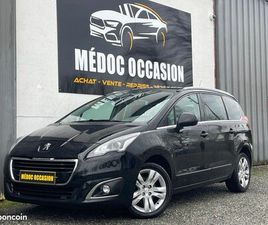 PEUGEOT 5008 PHASE 2 – 1.6 E-HDI 120 CH – EAT6– ALLURE – 7 PLACES – TOIT PANORAMIQUE – GPS – RADAR CAMÉRA – SPORT – DISTRIBUTION NEUVE – SEPTEMBRE 2015