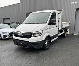 MAN TGE 3.180 MAN TGE 5 160 CH TVA RÉCUPÉRABLE PTRA 7000 KG BENNE UTILITAIRE IDEM IVECO