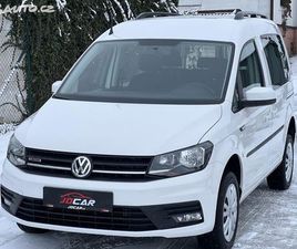VOLKSWAGEN CADDY 2.0TDI 4X4 ČR 1.MAJ ODP.DPH