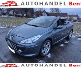 PEUGEOT 307 CC PEUGEOT 307 CABRIO MIT LPG-GASANLAGE*INSPEKTION NEU*SCHECKHEFT*