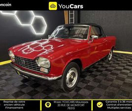 PEUGEOT 204 CABRIOLET 1.1 58 CV - ANNEE 1969
