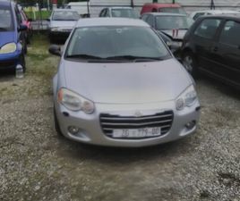 CHRYSLER SEBRING CRYSLER SEBRING 2.7 V6 LX, CIJENA JE NA IME KUPCA