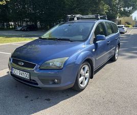 FORD FOCUS MK2 1.6 BENZYNA 2005 KLIMA, UBEZPIECZENIE DO GRUDNIA 2026 CIESZYN • OLX.PL