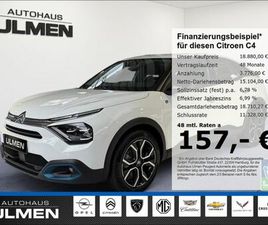 CITROEN C4 CITROËN C4 E- FEEL 136 KLIMAAUTOMATIK RÜCKFAHRKAMERA APP
