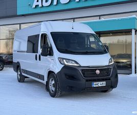 FIAT DUCATO L4H2 160HP AT9 RETKEILYAUTO ** JUURI TULLUT / ALV / WEBASTO / P-KAMERA / KOUKKU / SUOMI-AUTO / LED-LISÄVALO **