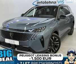 PEUGEOT 5008 GT HIBRID 145 E-DCT | MASAŽA SEDEŽEV| ZIMSKE GUME