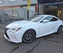 LEXUS RC 300H 2.5 300H F SPORT CVT EURO 6 (START/STOP) 2DR