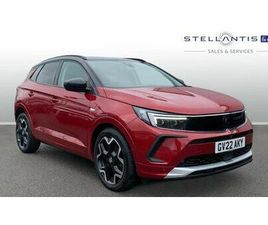 VAUXHALL GRANDLAND 1.2 TURBO ULTIMATE SUV 5DR PETROL MANUAL EURO 6 (START/STOP) (130 PS)