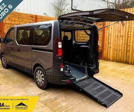 RENAULT TRAFIC PASSENGER RENAULT TRAFIC PASSENGER 5 SEAT AUTO WHEELCHAIR ACCESSIBLE DISABLED ACCESS VEHICLE WAV