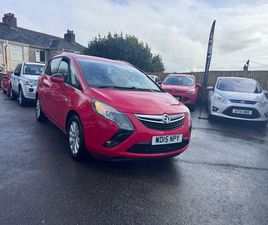 VAUXHALL ZAFIRA TOURER 1.4I TURBO TECH LINE MPV 5DR PETROL MANUAL EURO 6 (140 PS)