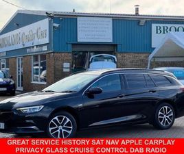 VAUXHALL INSIGNIA SPORTS TOURER VAUXHALL INSIGNIA SPORTS TOURER 1.6 TURBO D ECOTEC BLUEINJECTION DESIGN NAV SPORTS TOURER MINERAL BLACK DIESEL MANUAL EURO 6 (S/