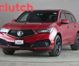 2019 ACURA MDX A-SPEC W/ APPLE CARPLAY, HEATED FRONT SEATS, REAR
