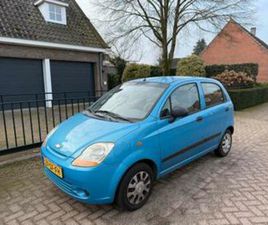 CHEVROLET MATIZ CHEVROLET MATIZ 0.8 2005 BLAUW NL AUTO NAP EN RIJDT SUPER — CHEVROLET — MARKTPLAATS