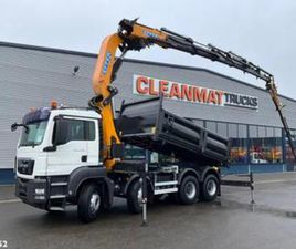 MAN TGS 41.480 8X4 EFFER 47 TONMETER LAADKRAAN + FLY-JIB! JU — VRACHTWAGENS — MARKTPLAATS