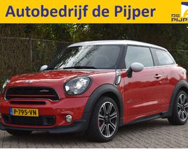 MINI PACEMAN 1.6 JOHN COOPER S WORKS ALL4 CHILI 218 PK | WIRED | LEDER | NAVI | STOELVERW | CRUISE CONTROL | XENON | ZEER NETJES