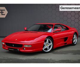 FERRARI F355 BERLINETTA | HANDBAK | CAPRISTO MET KLEPPENSYSTEEM | VOLLEDIG ONDERHOUDEN | LAATSTE GROTE BEURT 09/2025 | EUROPEES GELEVERD | F355