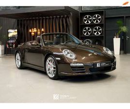 PORSCHE 911 CABRIO 997.2 3.8 CARRERA 4S PDK (2009) SPORTUITLAAT, PASM, NATUUR-LEDER, KM STAND 52493