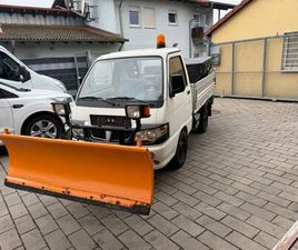 PIAGGIO PORTER KIPPER WINTERDIENST+SCHNEESCHIEBER