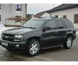 CHEVROLET TRAILBLAZER 4.2B 4X4/ KLIMA/ HAK/ SPROWADZONY/ OPLACONY TARNOGRÓD