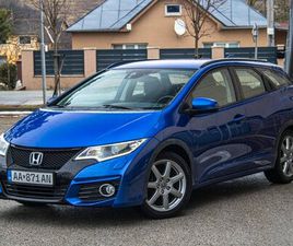 HONDA CIVIC TOURER 1.8 I-VTEC COMFORT / AJ SPLÁTKY / PROTIÚČET /