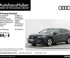 PASSAT VARIANT 2.0 TDI DSG BUSINESS KAMERA ACC