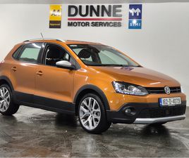 **POLO CROSS**AUTOMATIC**DIAMOND CUT ALLOYS**ANDROID/APPLE MEDIA RADIO**ARM REST**SPORTS SEATS**ROOF RAILS**TINY MILEAGE**REVERSE CAMERA**FOG LAMPS**LED LIGHTS*