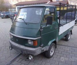 PIAGGIO APE POKER -CASSONE CON SPONDE-BENZINA!!!