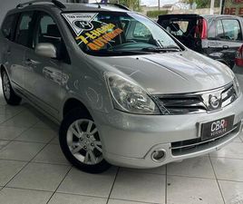 NISSAN LIVINA NISSAN LIVINA GRAND SL 1.8 16V FLEX FUEL AUT.