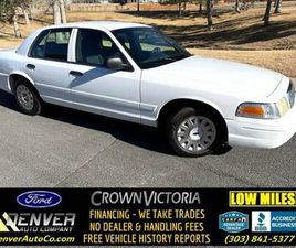 2008 FORD CROWN VICTORIA / LOW IDLE HOURS / ONLY 73K MILES / 1 OWNER!