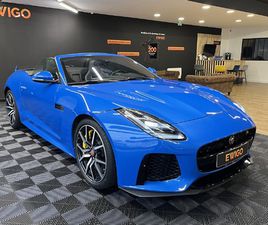 SVR 5.0 V8 CABRIOLET / ENTRETIEN JAGUAR / FREINS CARBONE CERAMIQUE / SONO MERIDIAN + OPTIONS