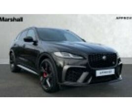 JAGUAR F-PACE P550 JAGUAR F-PACE F-PACE 5.0 V8 550 SVR 5DR AUTO AWD