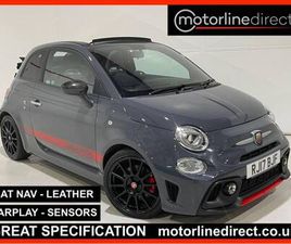 2017 ABARTH 695 1.4 T-JET XSR YAMAHA LIMITED EDITION CABRIO 2DR PETROL MANUAL EURO 6 (165 B CONVE...