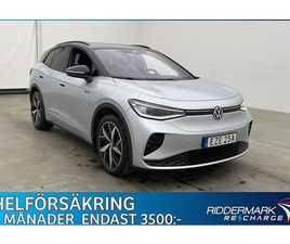 VOLKSWAGEN ID.4 GTX VÄRMARE CARPLAY RATTVÄRME