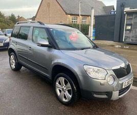 SKODA YETI 2010 SKODA YETI SE TDI CR DSG HATCHBACK DIESEL AUTOMATIC