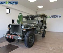 WILLYS MB JEEP WILLYS 2.2 ISCRITTA ASI + CARRELLO