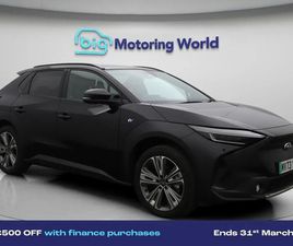 SUBARU SOLTERRA 71.4KWH TOURING SUV 5DR ELECTRIC AUTO AWD (218 PS) £500 TOWARDS YOUR FINANCE DEPO SUV 2023, 11222 MILES, £17900 - 33128073 - EXCHANGEANDMART.CO.
