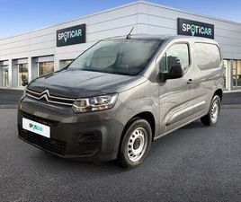 CITROEN BERLINGO M 650KG BLUEHDI 100CH S&S CABINE EXTENSO 3 PLACES