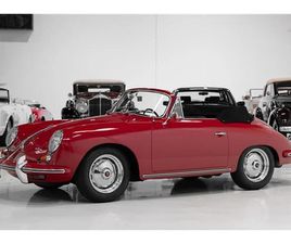 PORSCHE 356 CABRIOLET 1962 PORSCHE 356 CABRIOLET BY REUTTER