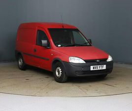 2011 VAUXHALL COMBO 1.3 CDTI 1700 16V PANEL VAN 3DR DIESEL MANUAL (134 G/KM 69
