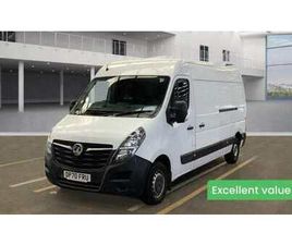 2020 VAUXHALL MOVANO LWB L3H2 MEDIUM ROOF F3500 SIDE DOOR EURO 6 NO VAT PANEL VAN DIESEL MANUAL