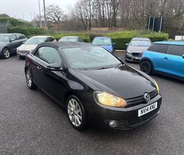 2014 VOLKSWAGEN GOLF 1.6 TDI BLUEMOTION TECH SE 2DR CONVERTIBLE DIESEL MANUAL