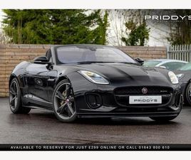 JAGUAR F-TYPE CABRIOLET 2.0I GPF R-DYNAMIC AUTO EURO 6 (START/STOP) 2DR