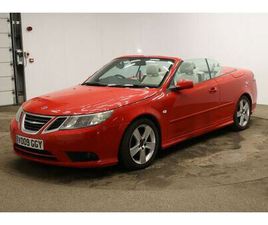 SAAB 9-3 CABRIOLET 2008 SAAB 9-3 1.9TD LINEAR (150PS) CONVERTIBLE 2D