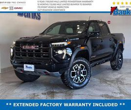 GMC CANYON CERTIFIED 2023 GMC CANYON AT4X