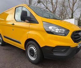 FORD TRANSIT CUSTOM 2022 FORD TRANSIT CUSTOM 2.0 ECOBLUE 130PS LOW ROOF LEADER VAN PANEL VAN DIESEL MANUAL