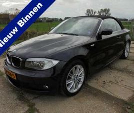 BMW SERIE 1 CABRIO 118 BMW 1 SERIE CABRIO 118I HIGH EXECUTIVE *NL-AUTO*94.000 ORG.K — BMW — MARKTPLAATS