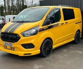 FORD TRANSIT CUSTOM 2021 FORD TRANSIT CUSTOM 2.0 ECOBLUE 130PS LOW ROOF LEADER VAN PANEL VAN DIESEL MANUAL
