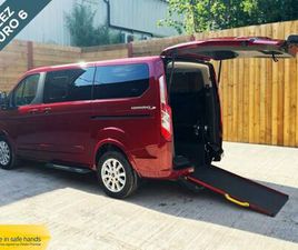 FORD TOURNEO CUSTOM 2020 FORD TOURNEO CUSTOM 2.0 ECOBLUE 130PS LOW ROOF 8 SEATER TITANIUM MPV DIESEL MANUAL